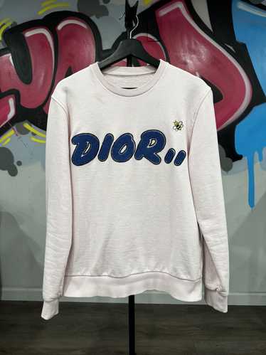 Dior × Kaws Dior x Kaws Pink Bee Crewneck