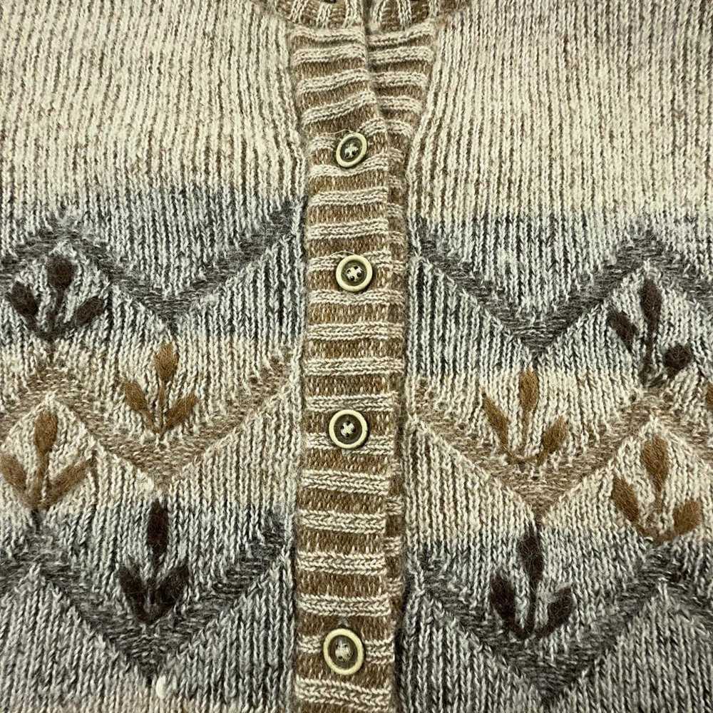 Non Signé / Unsigned Wool cardigan - image 5