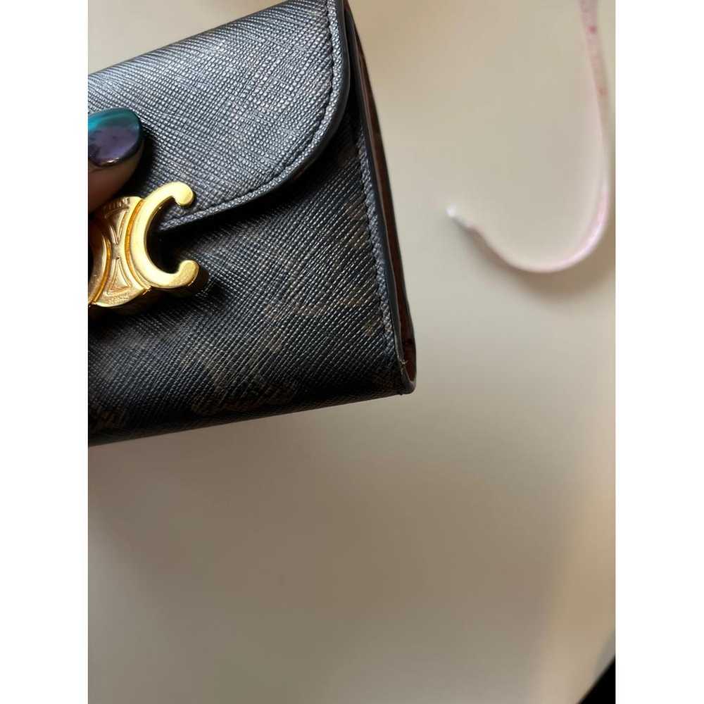 Celine Triomphe leather wallet - image 10