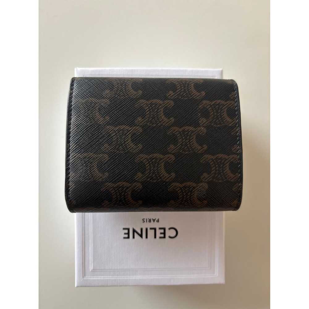 Celine Triomphe leather wallet - image 2