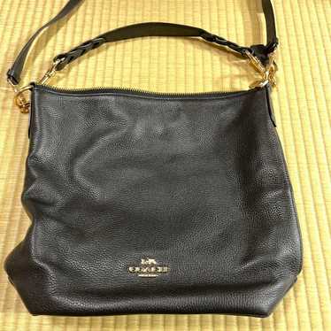 COACH Shoulder Bag Black - image 1