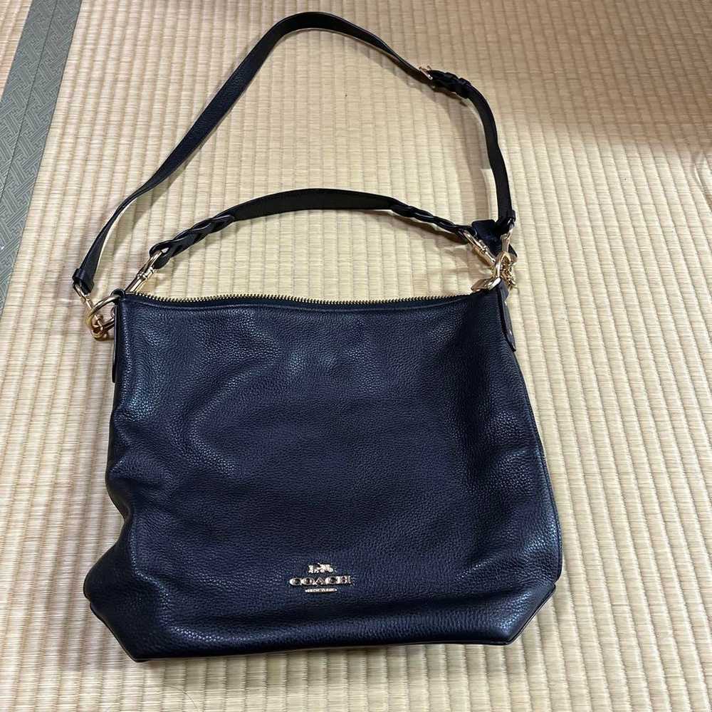 COACH Shoulder Bag Black - image 2