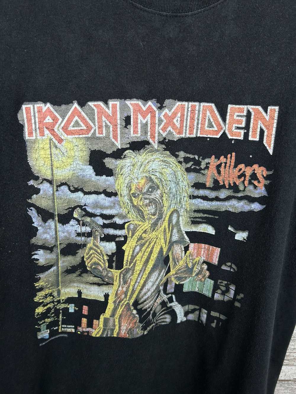 Iron Maiden × Rock Band × Vintage Mens Vintage Ir… - image 12