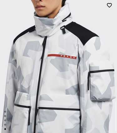 Prada Printed technical fabric ski windbreaker