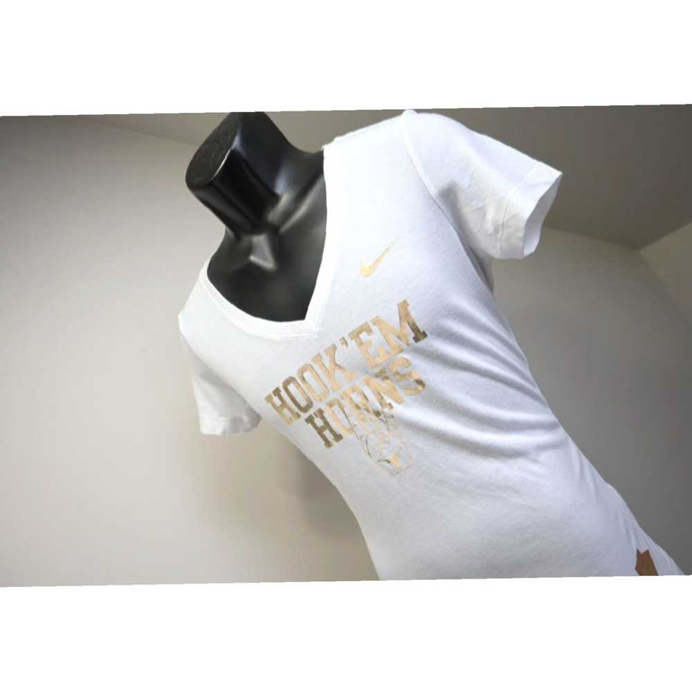 Nike White Slim Fit Athletic Tee Shirt for Women … - image 3