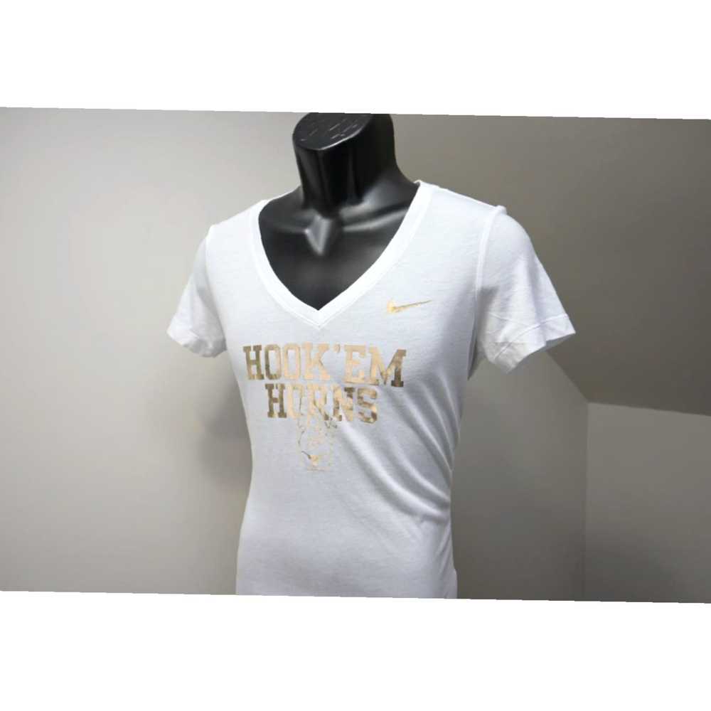 Nike White Slim Fit Athletic Tee Shirt for Women … - image 4