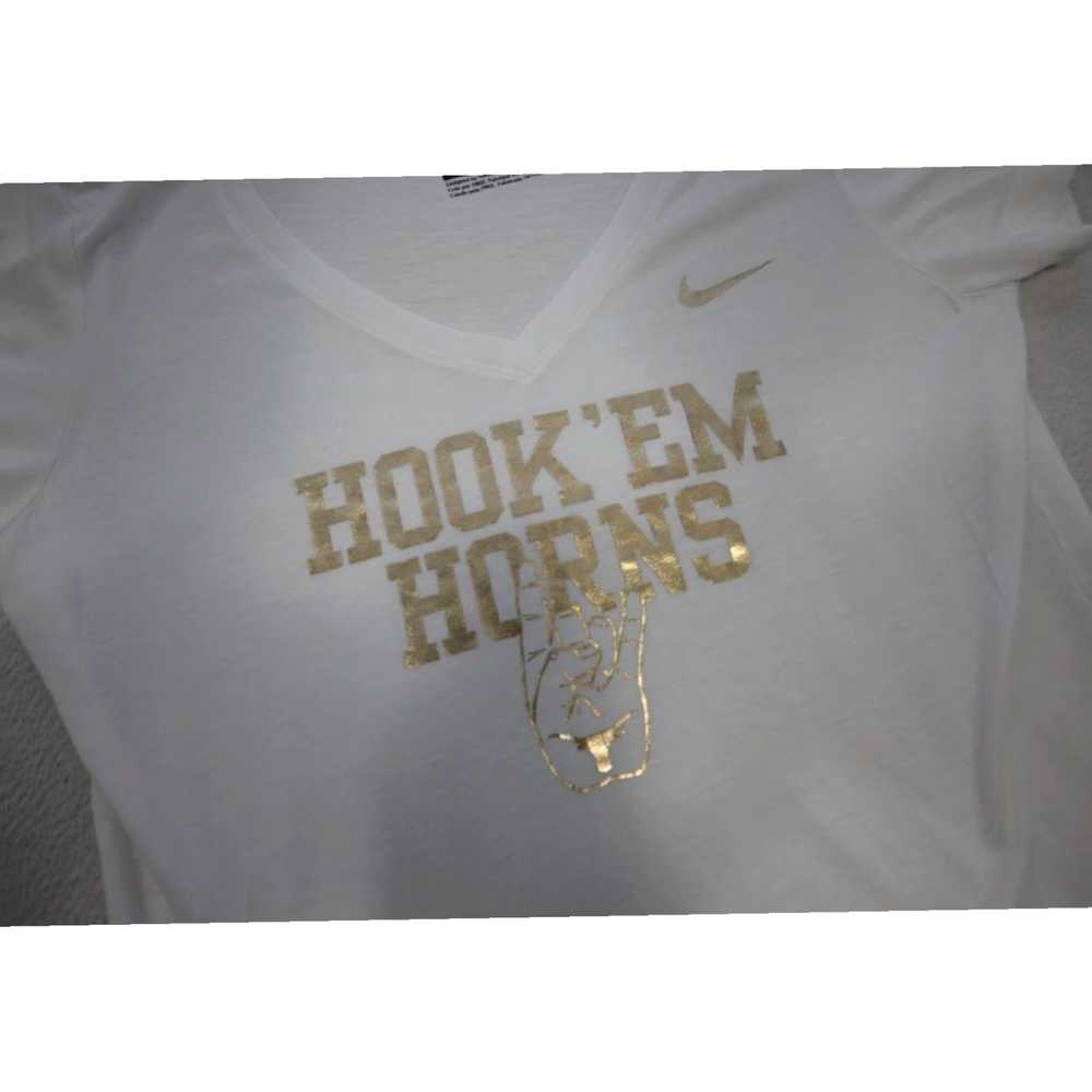 Nike White Slim Fit Athletic Tee Shirt for Women … - image 7