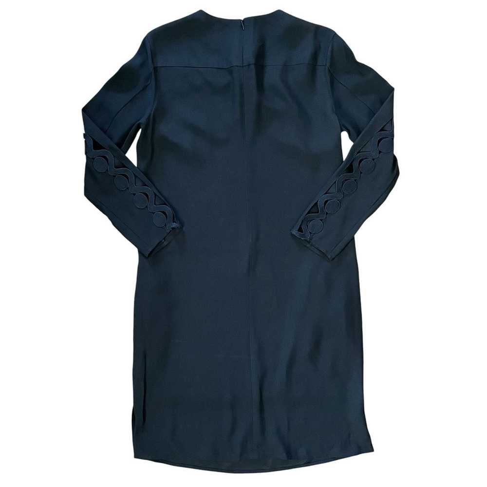 Akris Akris Punto Navy Blue Scallop Wave Cutout S… - image 3