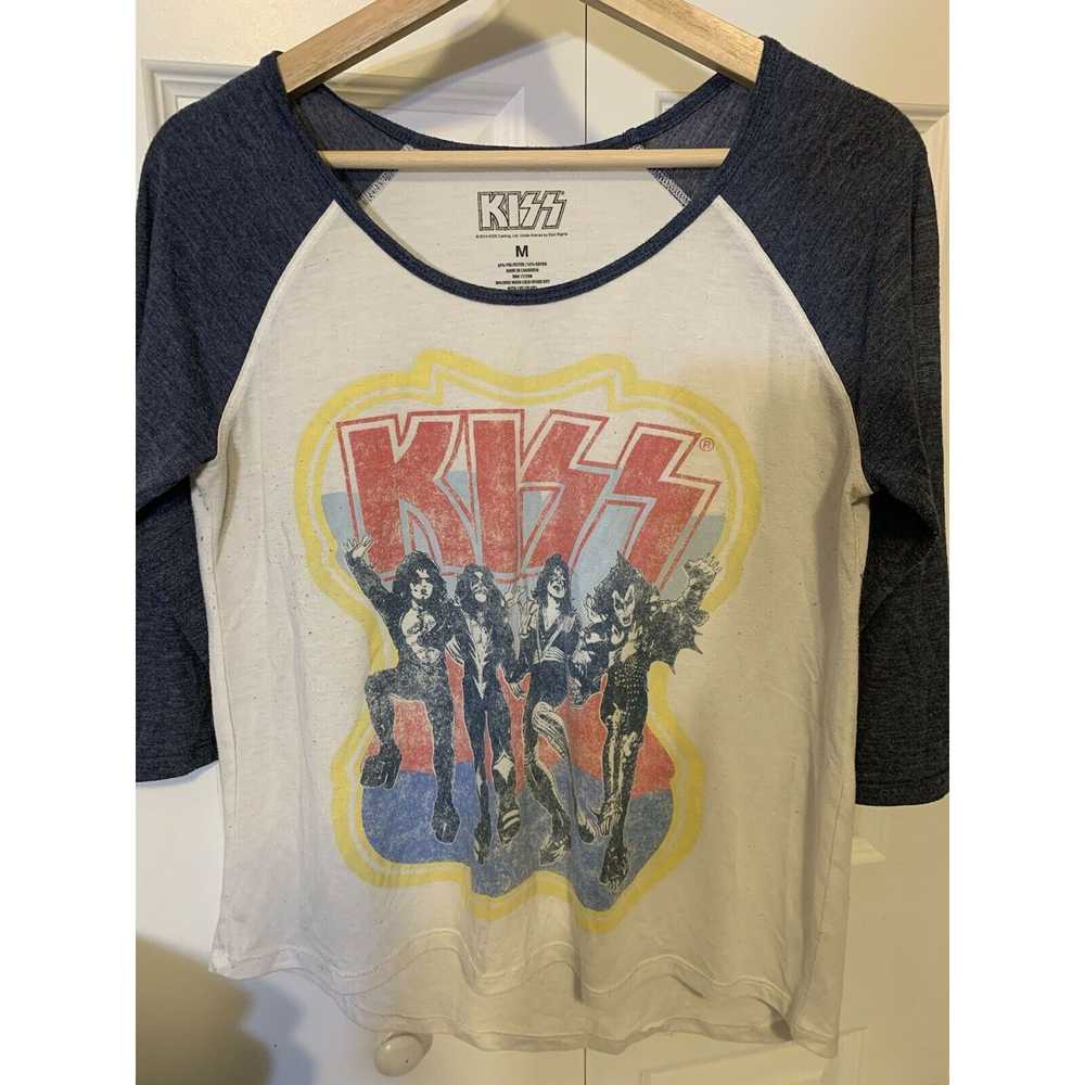 Kiss KISS Men's White T Shirt Size M 2014 rock ba… - image 3