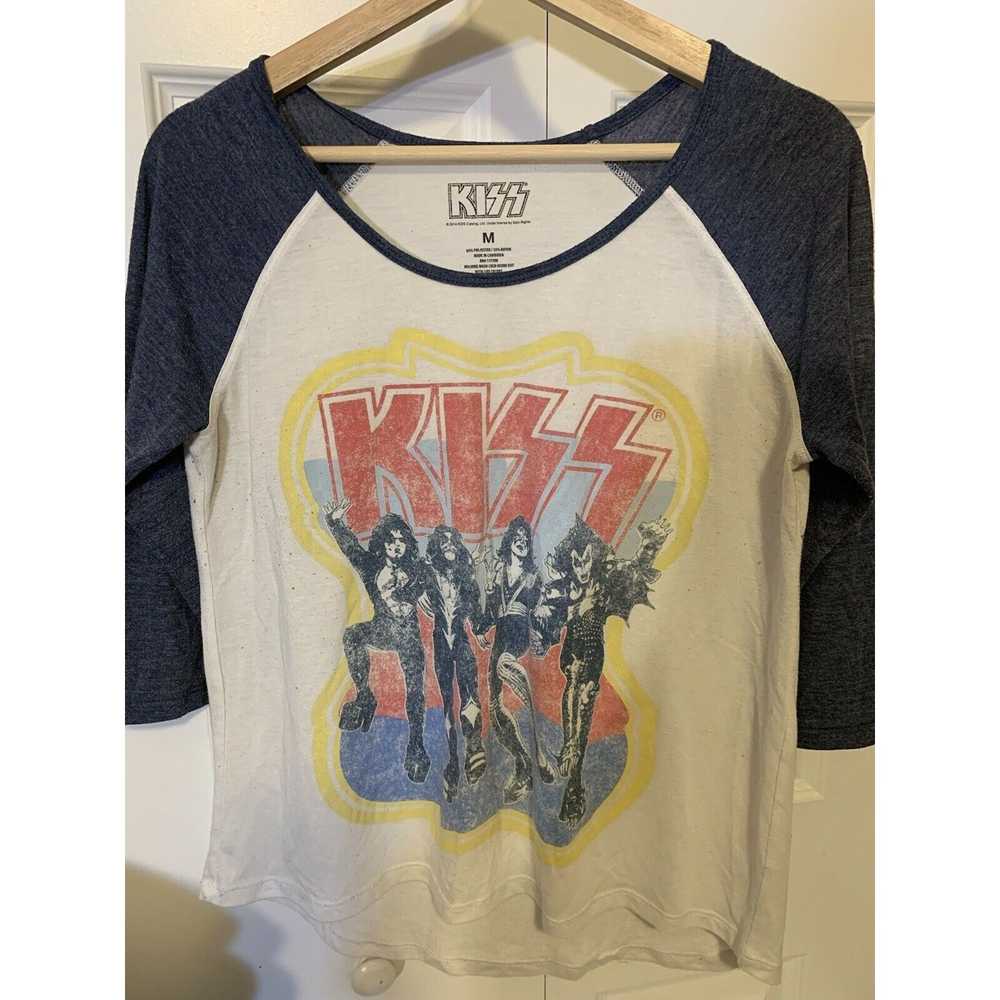 Kiss KISS Men's White T Shirt Size M 2014 rock ba… - image 4