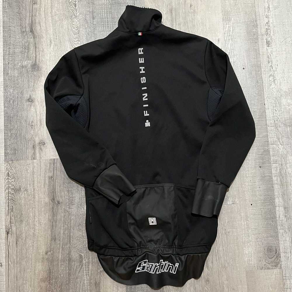 Polartec × Santoni Vega Cycling Jacket Santini Bl… - image 2