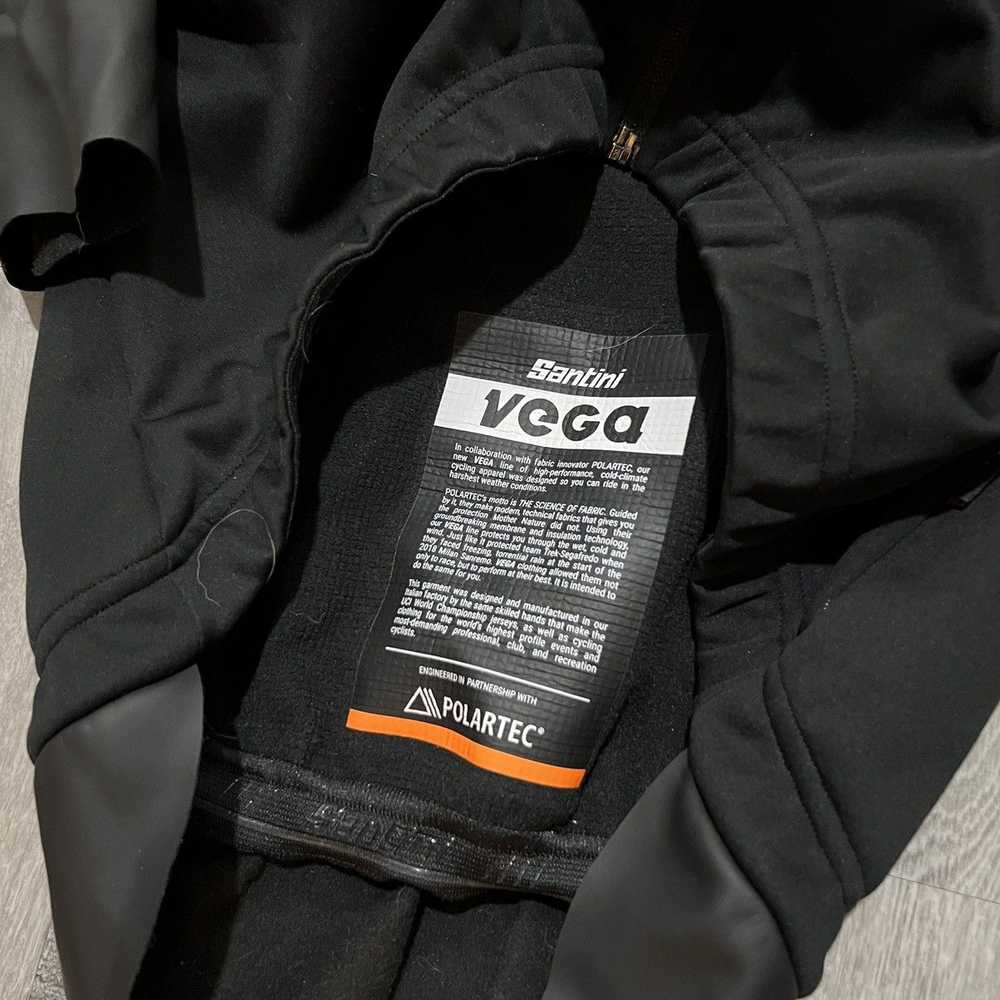 Polartec × Santoni Vega Cycling Jacket Santini Bl… - image 5