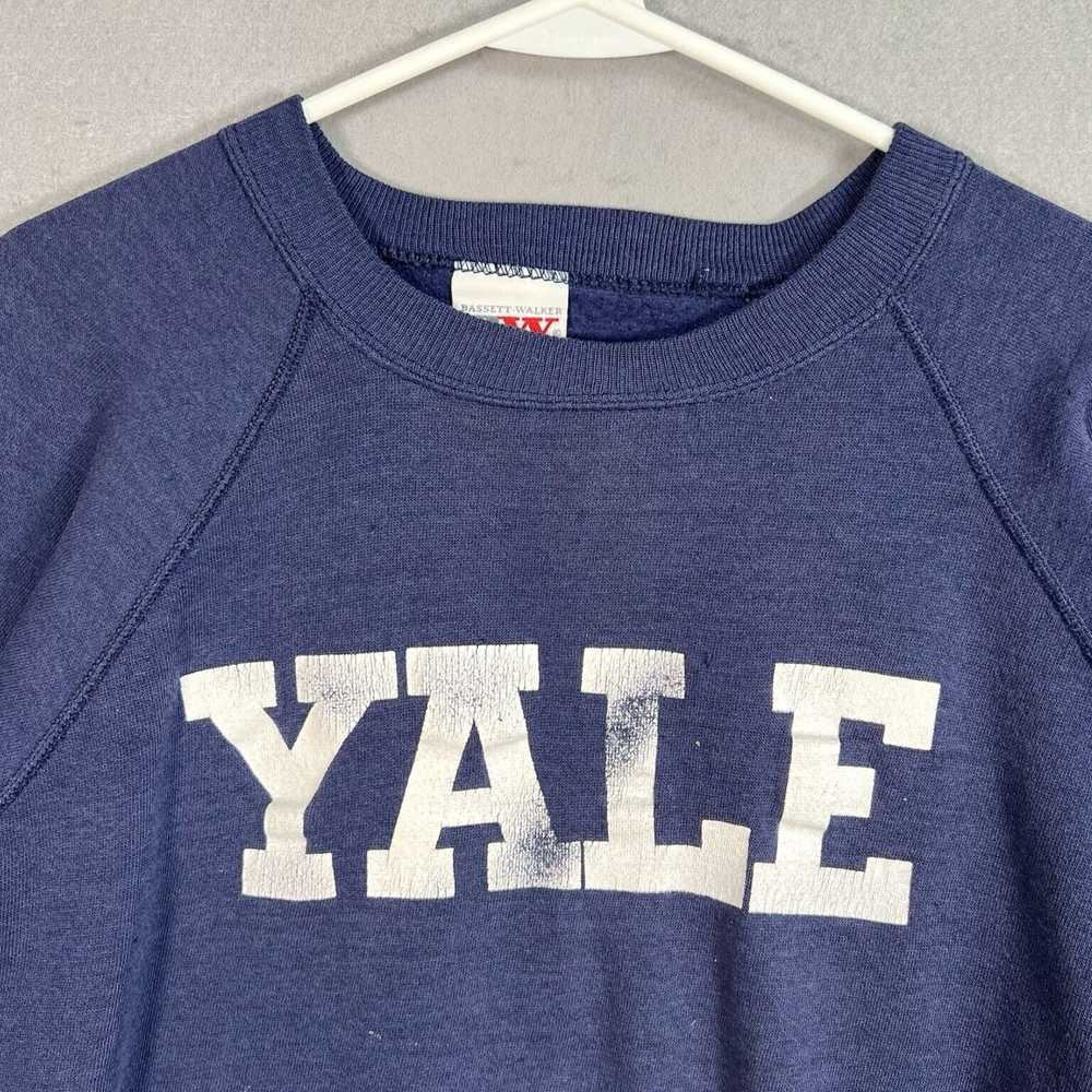 Vintage Authentic Pre Owned Blue Crew Neck Yale U… - image 4