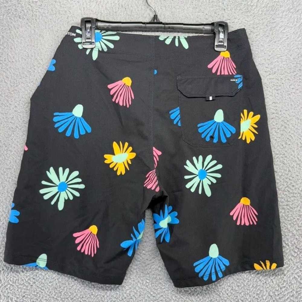 Hurley Men's Black Colorful Floral Phantom Hurley… - image 7