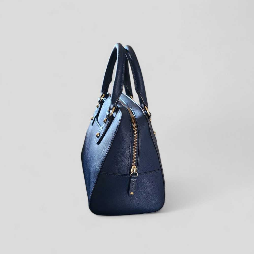 Michael Kors Michael Kors Satter Calf Navy Leathe… - image 7