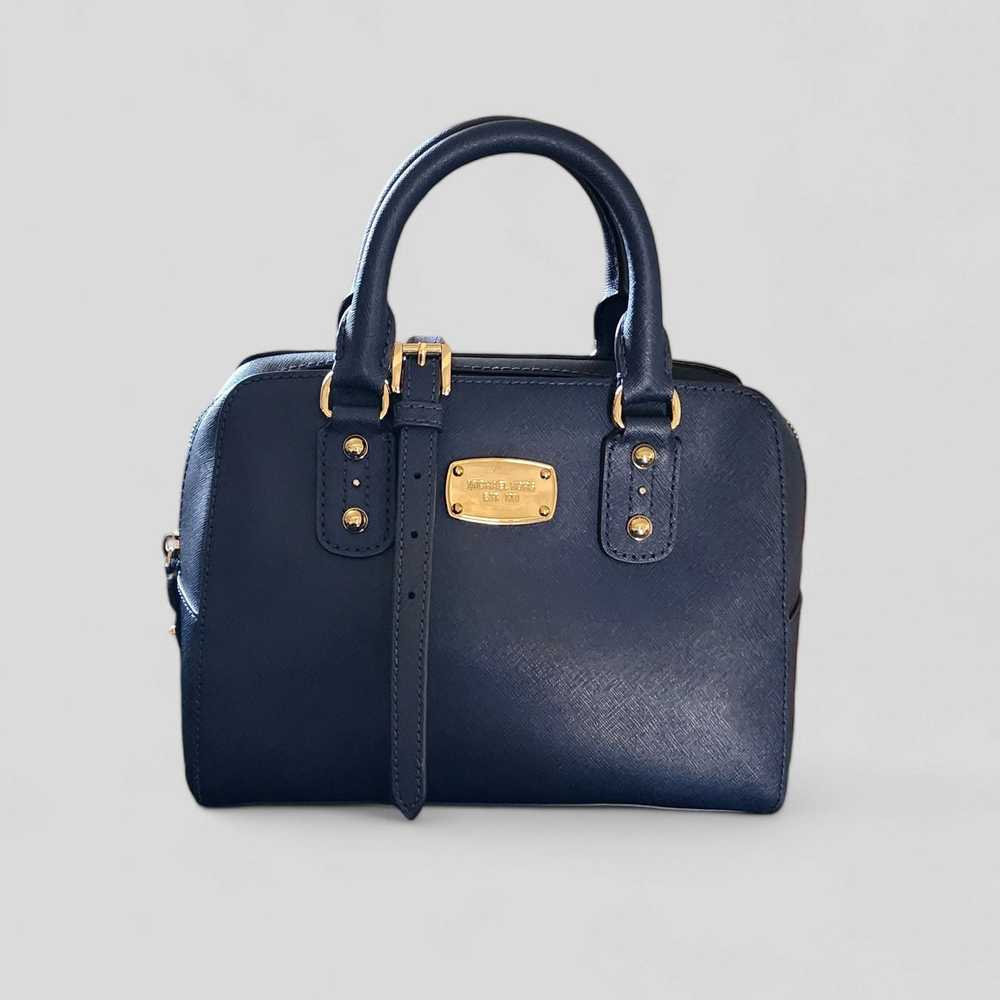 Michael Kors Michael Kors Satter Calf Navy Leathe… - image 8