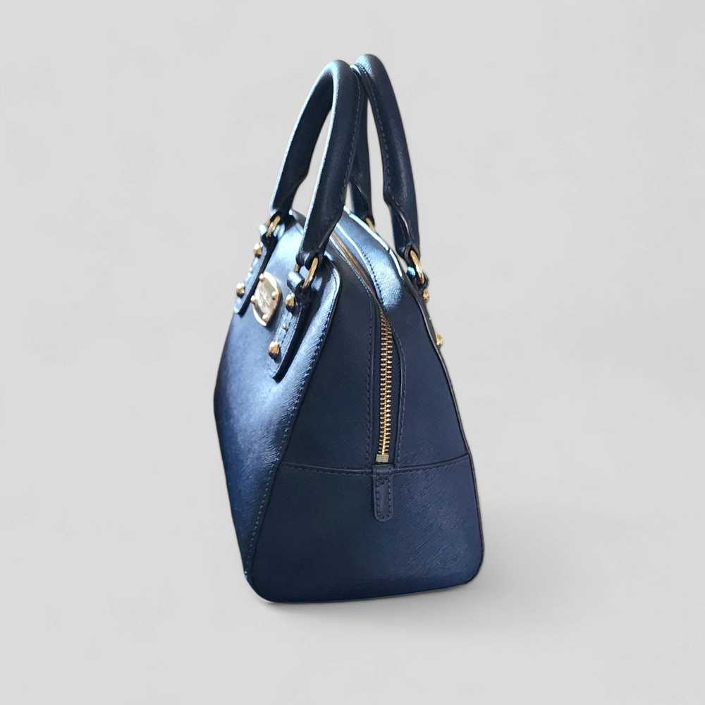 Michael Kors Michael Kors Satter Calf Navy Leathe… - image 9