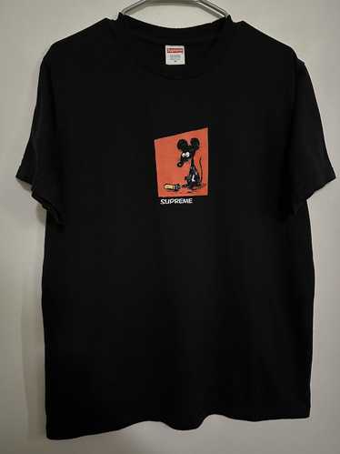 Supreme Mouse Tee store Black Large New