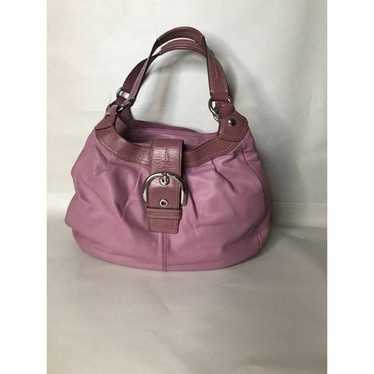 Authentic Coach Pebble Leather Lynn