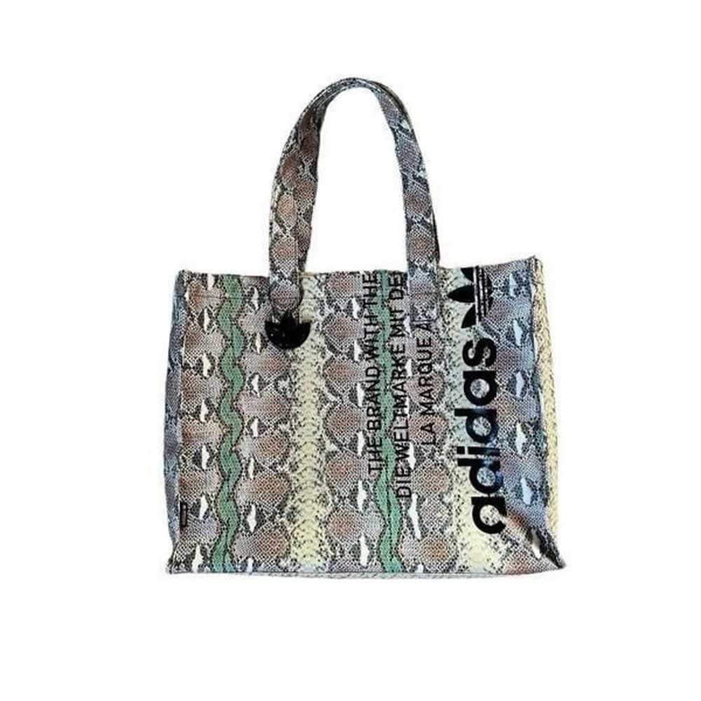 Adidas Originals mock snake print shopper bag Tot… - image 1