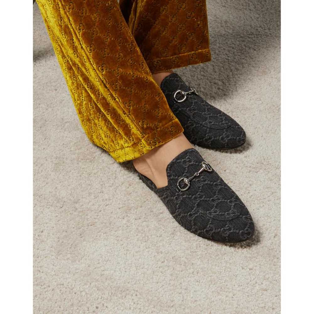 Gucci Princetown cloth flats - image 8