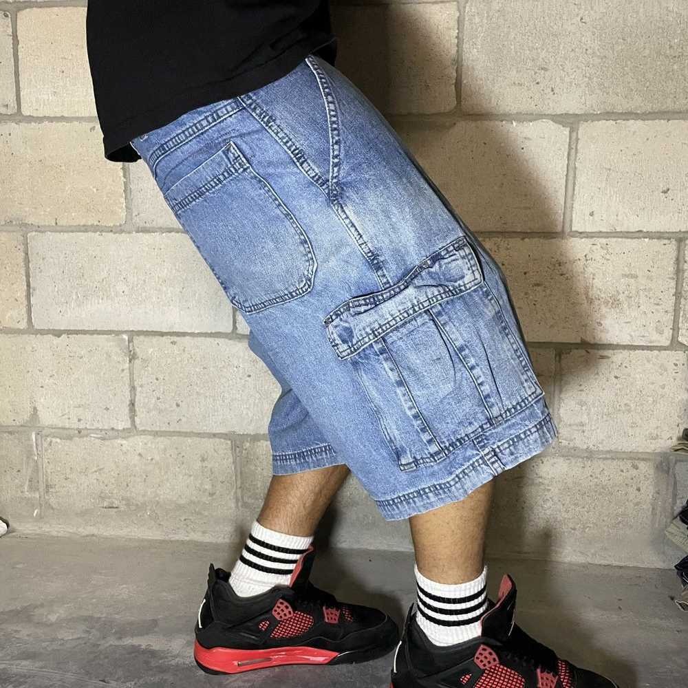 Streetwear × Vintage × Wrangler Baggy Denim Cargo… - image 2