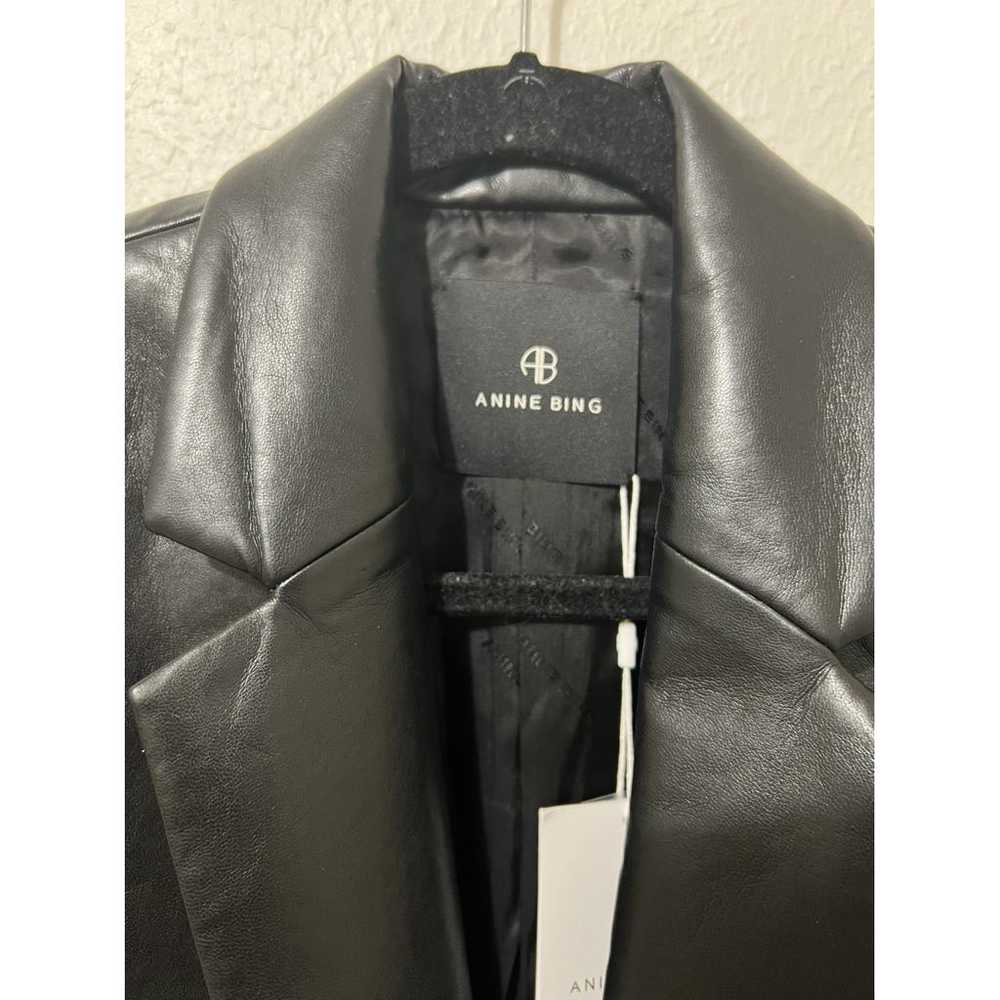 ANINE BING ライダースジャケット Anine Bing Leather biker jacket