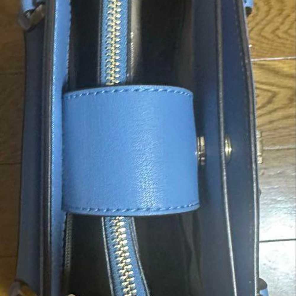 MICHAEL KORS Blue Leather Handbag - image 5