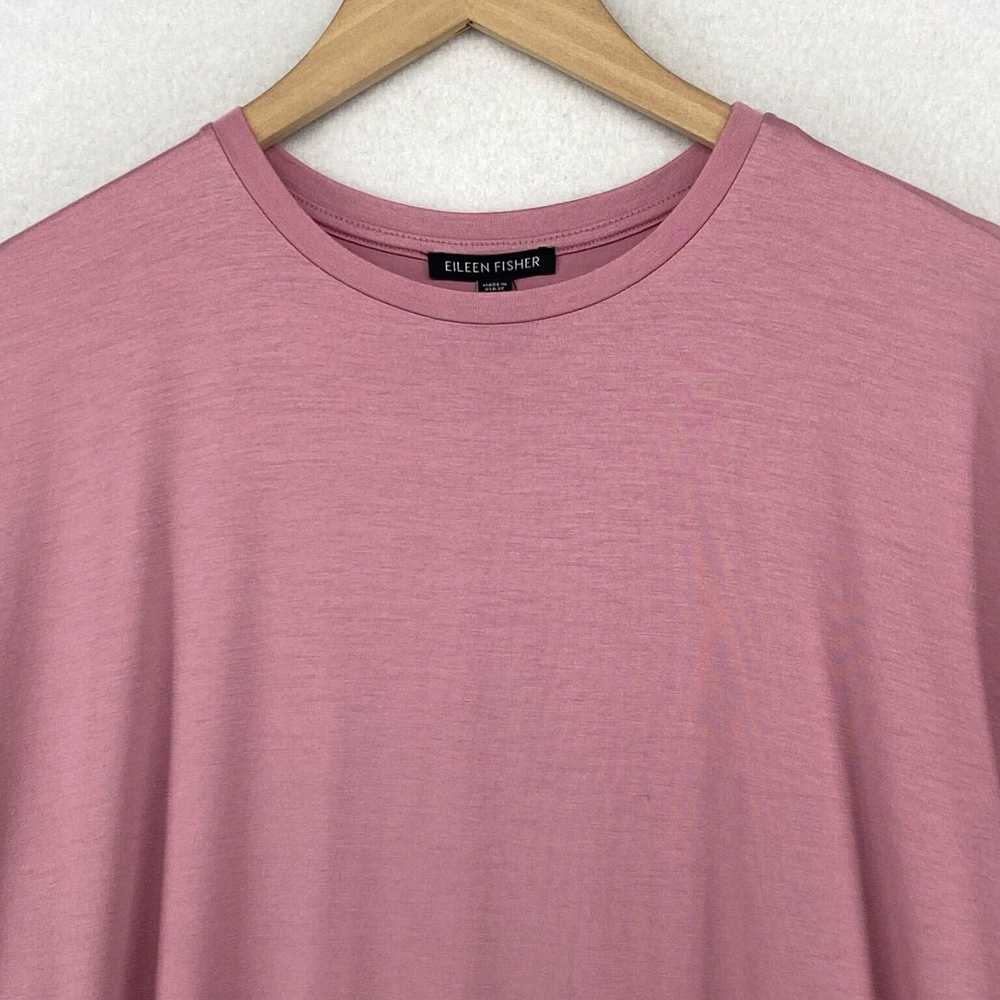 Eileen Fisher EILEEN FISHER Pink Tencel Stretch J… - image 4