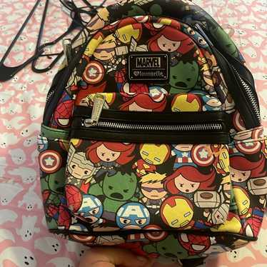 Loungefly Disney Marvel Avengers deals Chibi Exclusive Mini Backpack