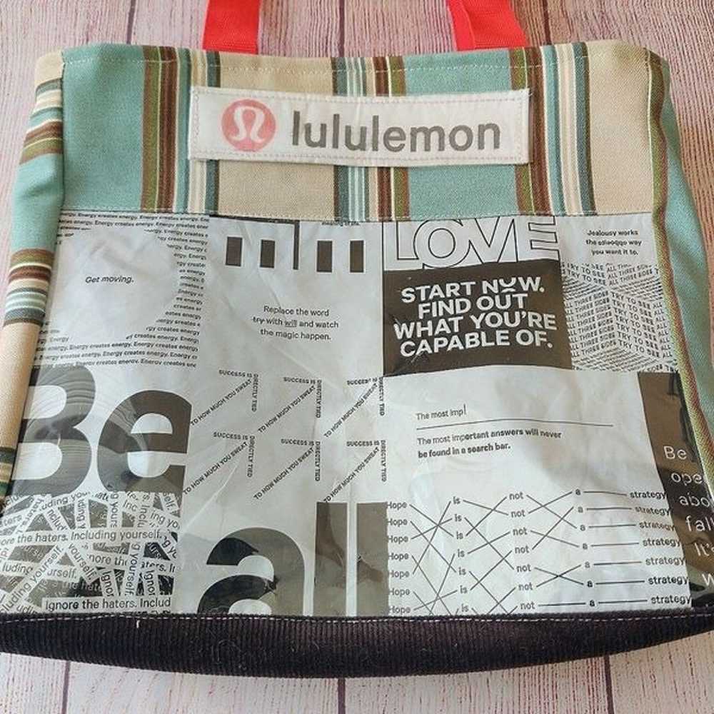 Lululemon striped one-of-a-kind upcycle handmade … - image 3