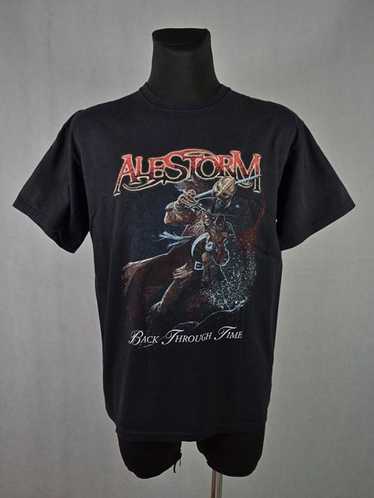 Band Tees × Vintage Vintage 2011 Alestorm Back Thr