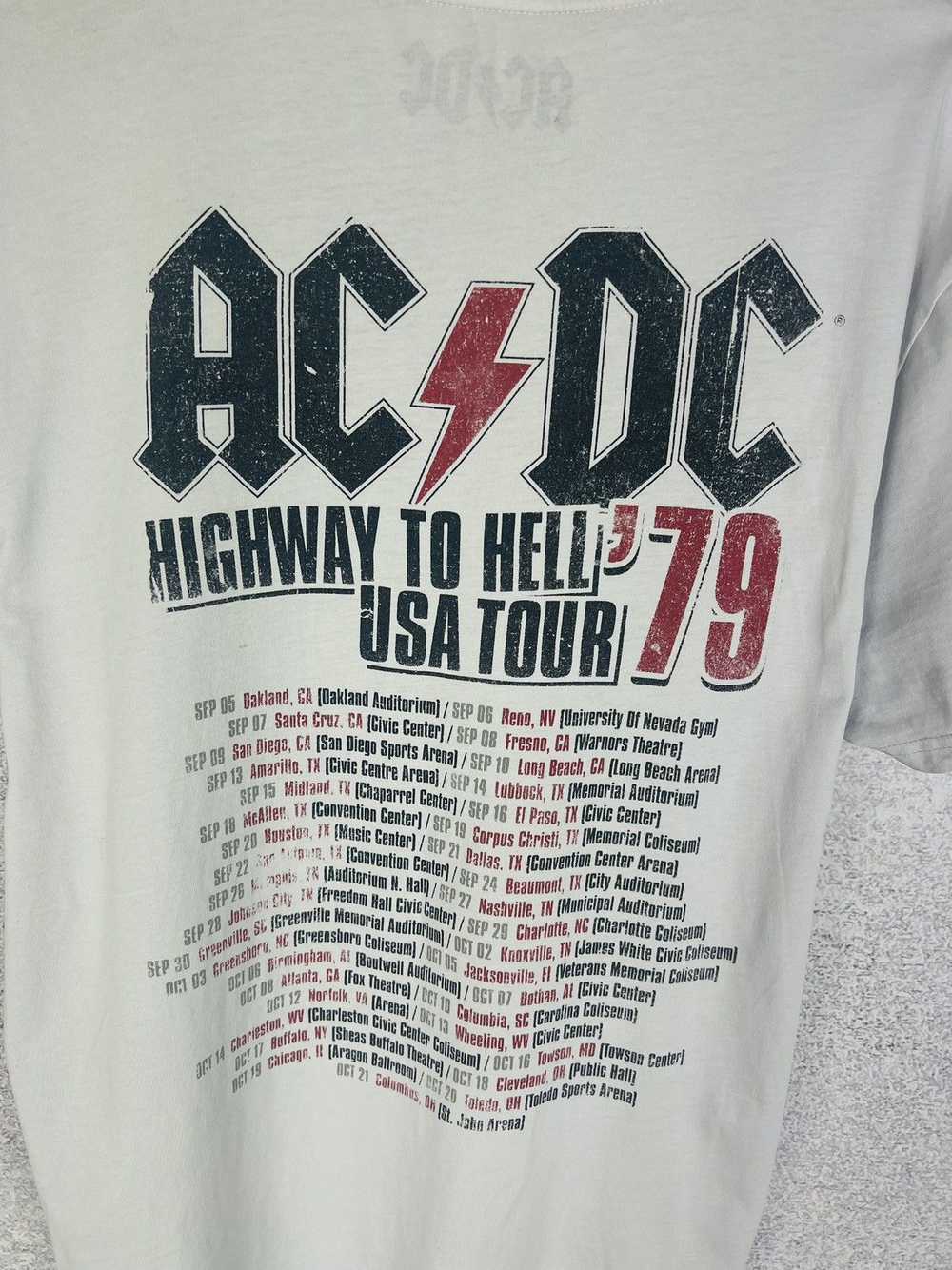 Ac/Dc × Band Tees × Rock T Shirt Vintage AC/DC Hi… - image 4