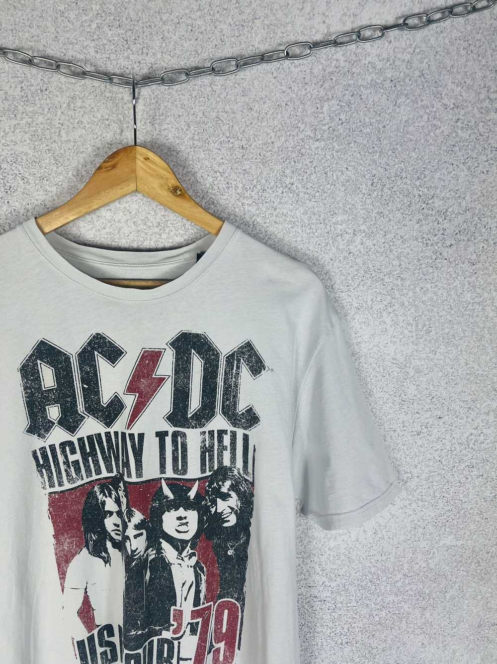 Ac/Dc × Band Tees × Rock T Shirt Vintage AC/DC Hi… - image 5