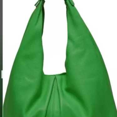 LAGGO Hobo Nadia Kelly green LEATHER Handbag Purse - image 1