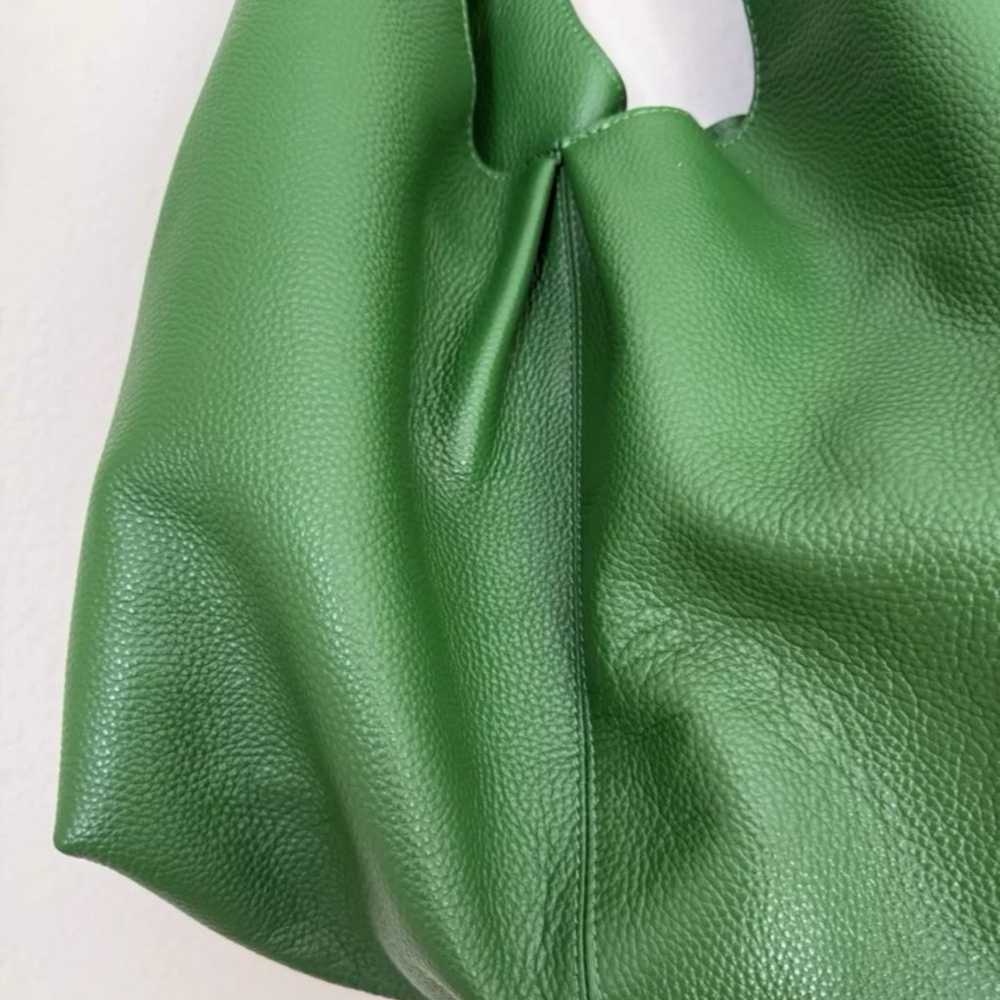 LAGGO Hobo Nadia Kelly green LEATHER Handbag Purse - image 3