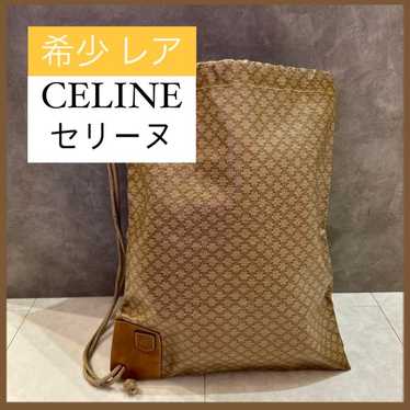 【CELINE】Rare Celine Shoulder Bag Drawstring Macada