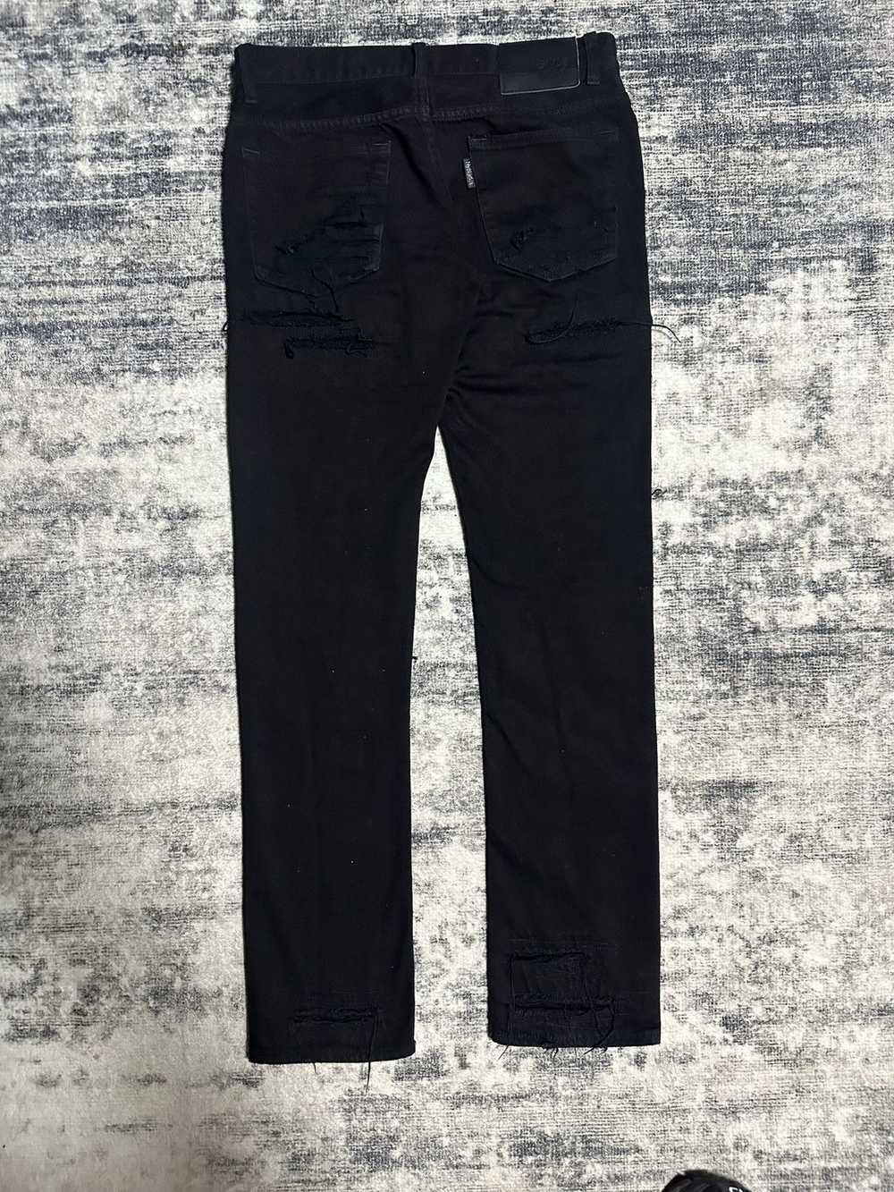 Hysteric Glamour SS06 Sample Distressed Scab Denim - image 2