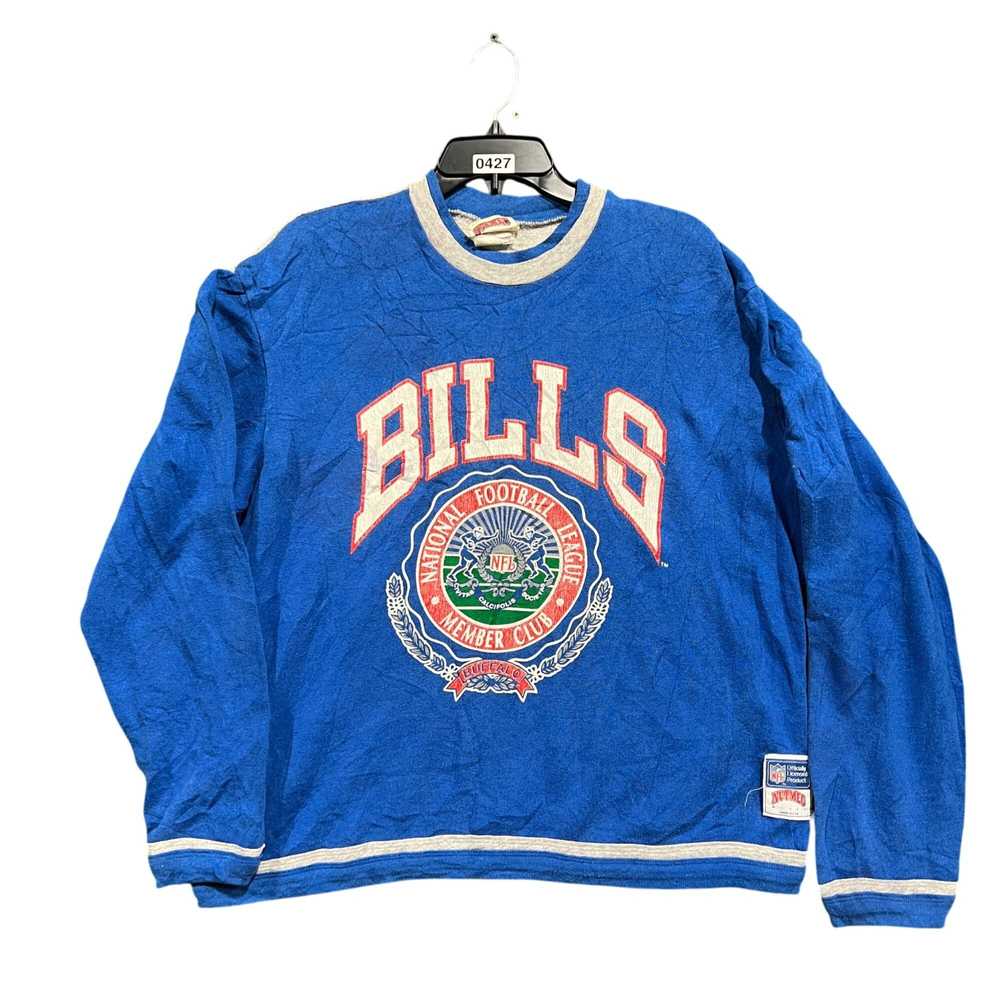 Nutmeg vintage buffalo bills nutmeg 90s sweatshir… - image 1