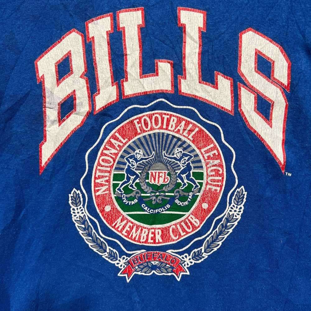 Nutmeg vintage buffalo bills nutmeg 90s sweatshir… - image 3