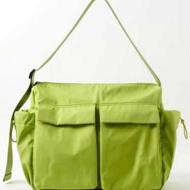 BEAUTY&YOUTH Double Front Pocket Shoulder Bag