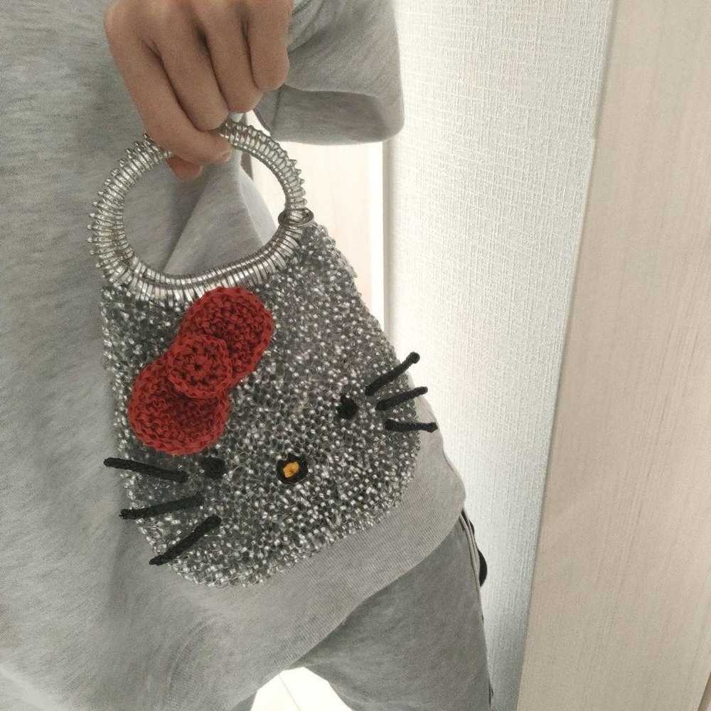 Hello Kitty Shoulder Bag Silver - image 8