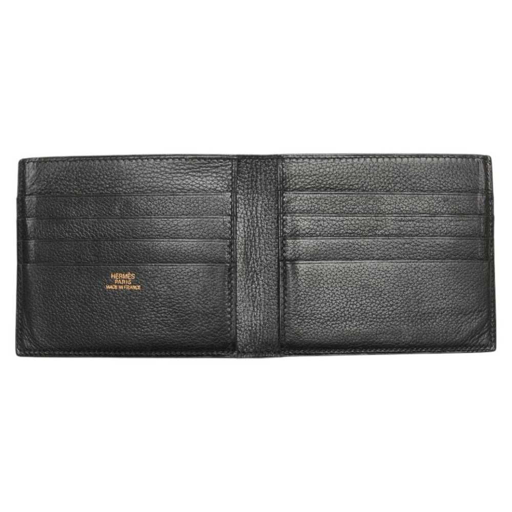 Hermes Hermes Copernicus Bi-fold Wallet Black Eve… - image 5