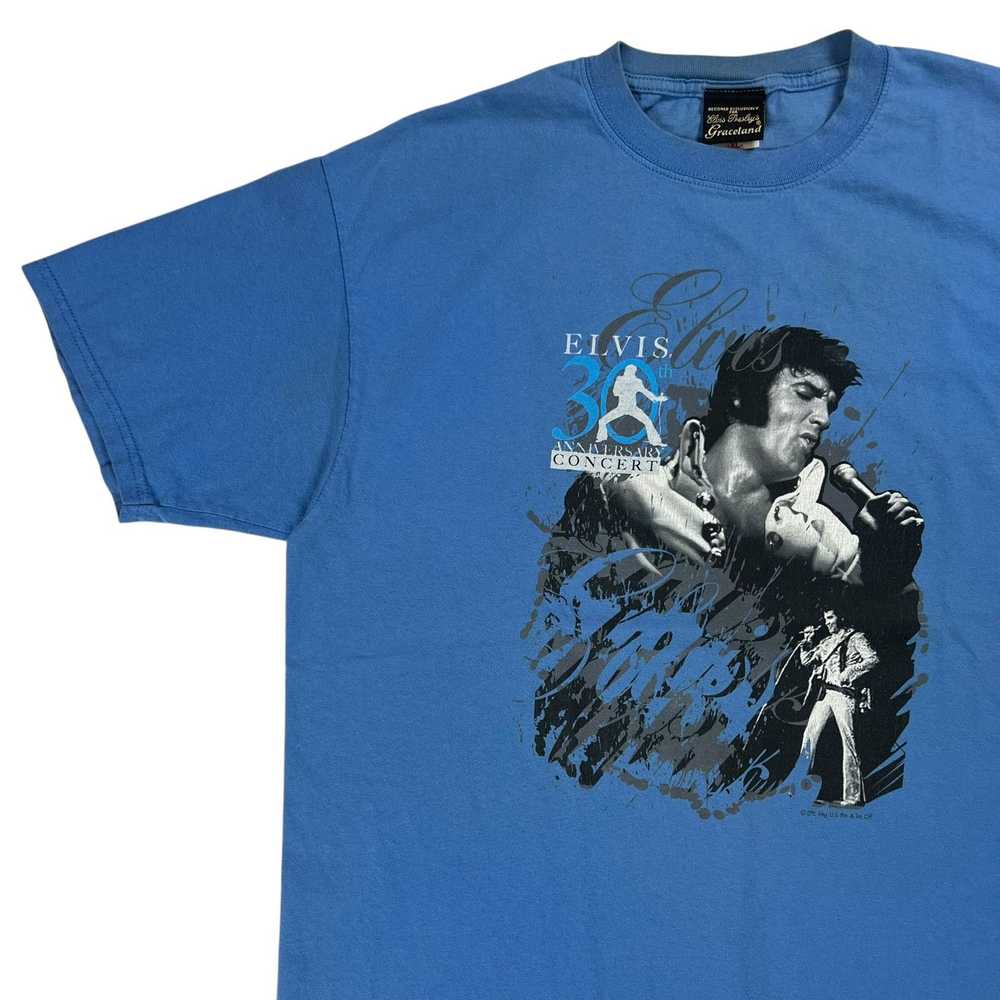 Band Tees × Vintage Vintage 2007 Elvis Presley 30… - image 3