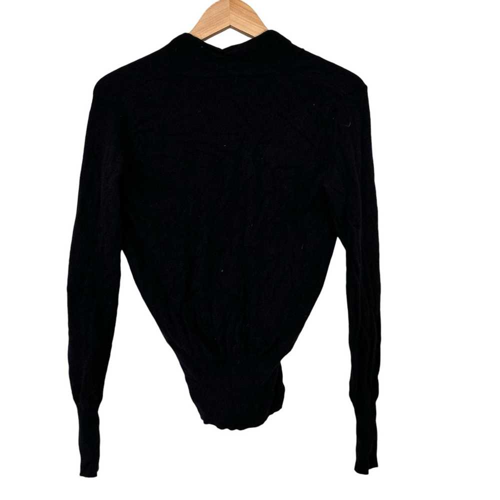 Other Sofia Cashmere Black 100% Cashmere Sweater … - image 3