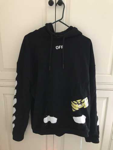 Off-White Spray Diagonals Hoodie