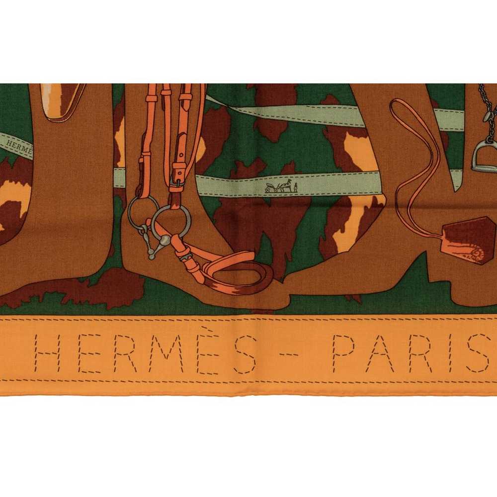 Hermès Châle 140 cashmere scarf - image 3