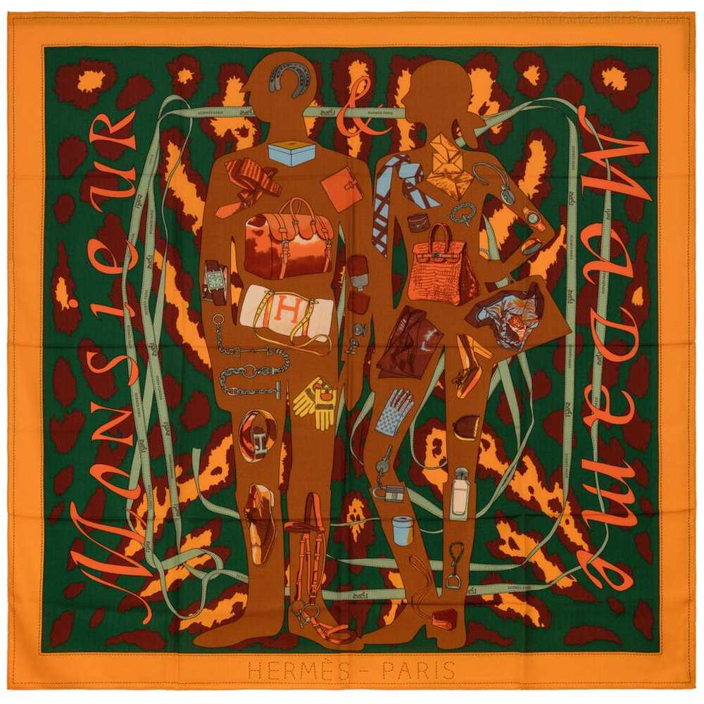 Hermès Châle 140 cashmere scarf - image 6