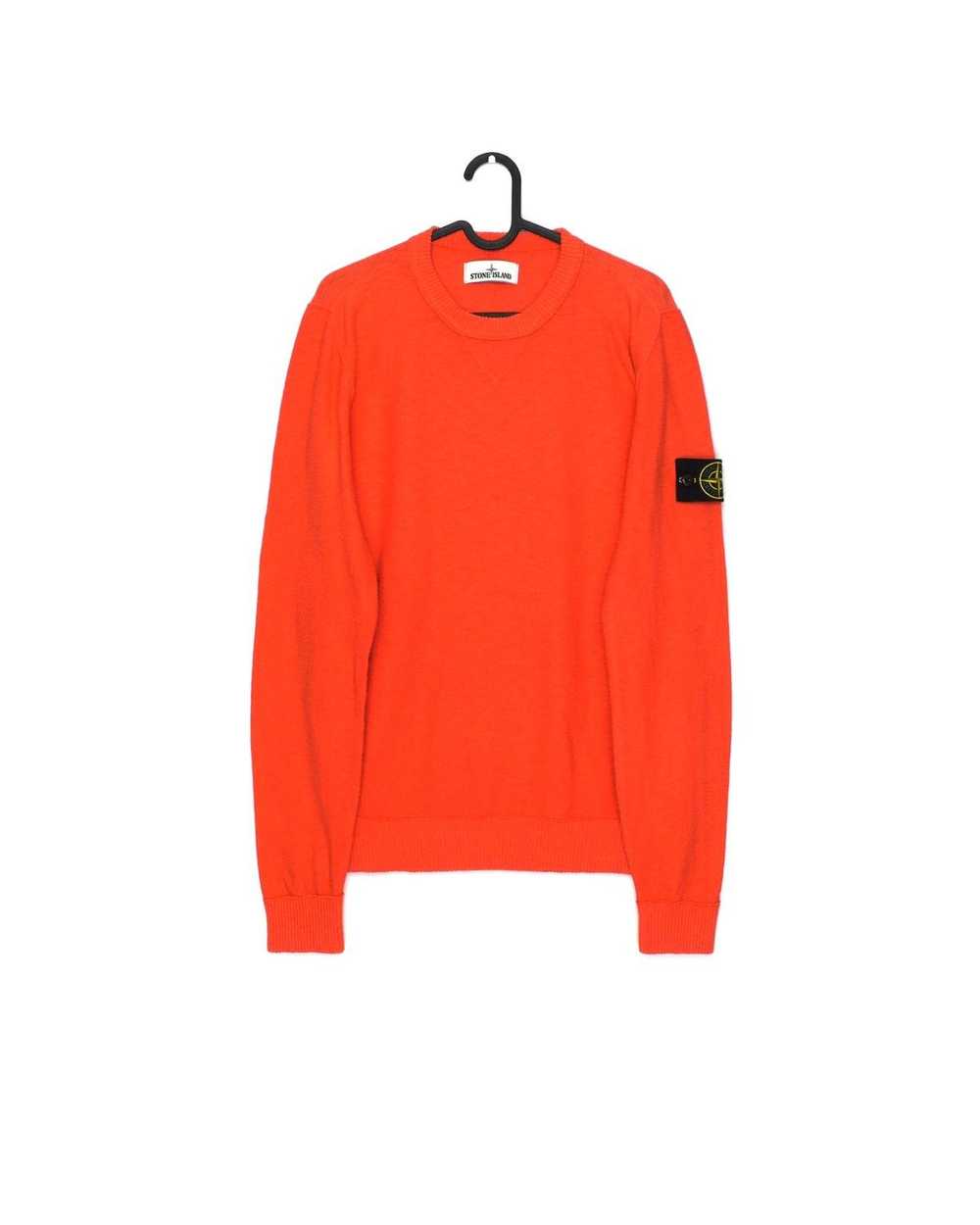 Stone Island Stone Island Coral Fire Red Knit Cre… - image 1