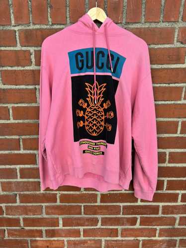 Gucci Gucci pink pineapple pullover